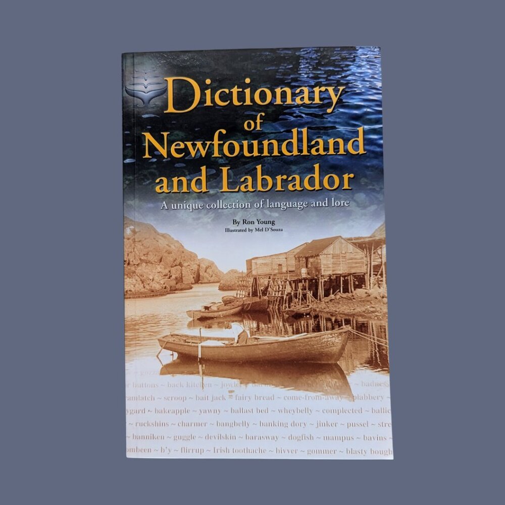5/$25 Vintage 1999 Dictionary of Newfoundland and Labrador – Ron Young (1999)